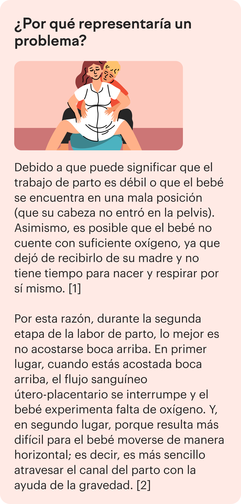 ¿Cómo pujar durante el parto?