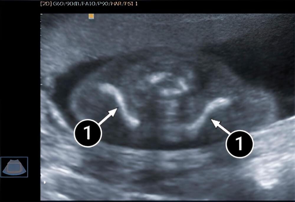 ¡El sexo del bebé ya es visible!