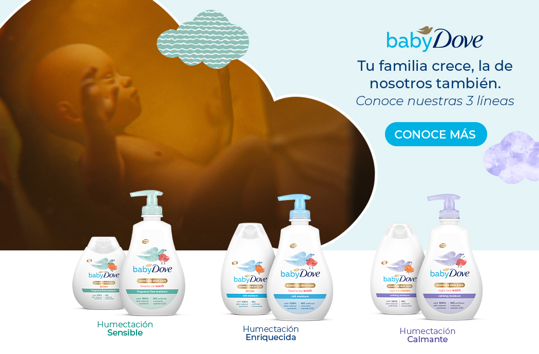 Tu bebé cada vez gana más peso